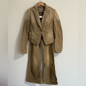 Fornarina Vintage Style Suits (Jacket + Pants)